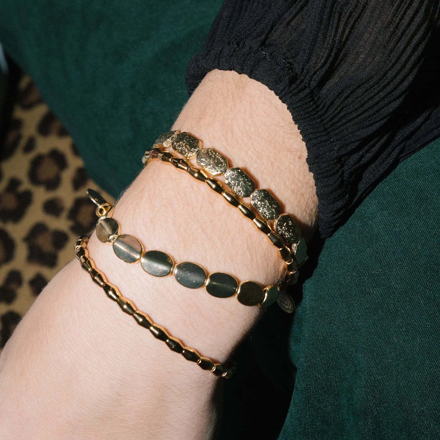 &LIVY Creda Beaded Stretch Bracelet