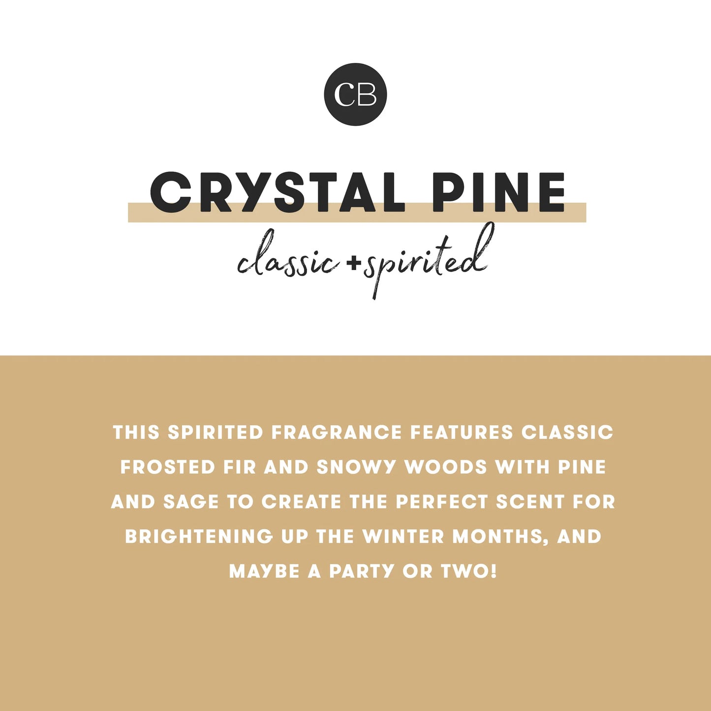 CB Crystal Pine Glimmer Signature Jar