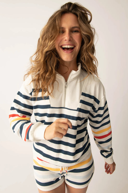 PJS Maritime Lounge L/s Top