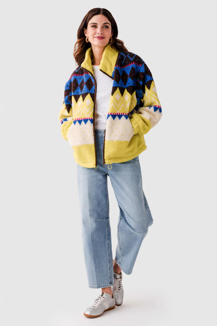 RD Whistler Sherpa Front Zip Jacket