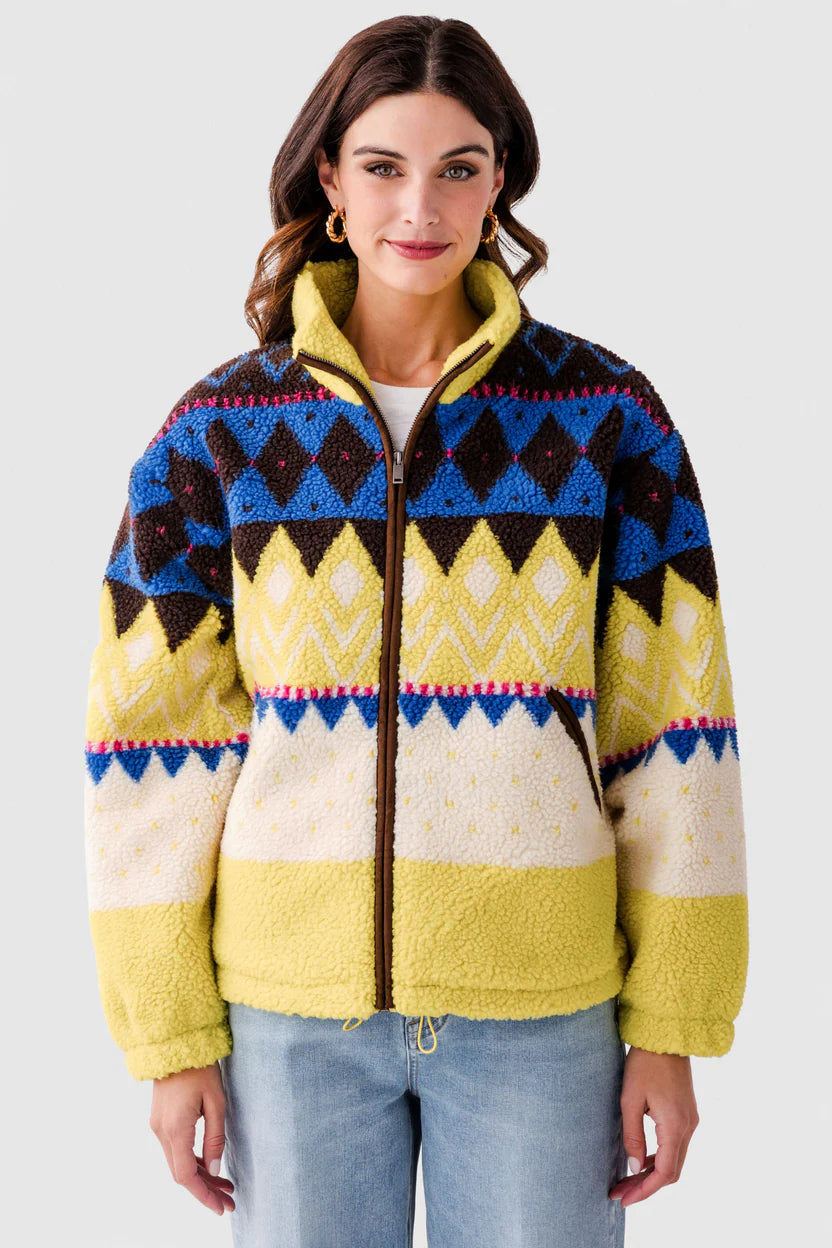 RD Whistler Sherpa Front Zip Jacket