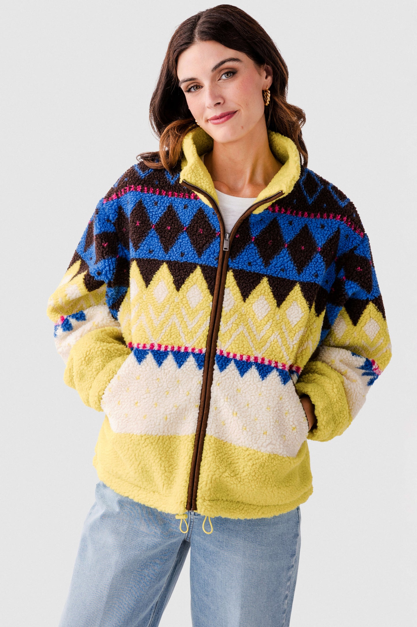 RD Whistler Sherpa Front Zip Jacket