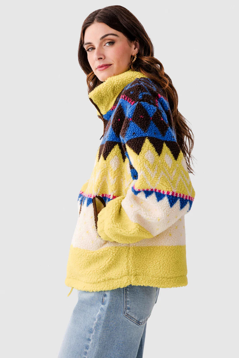RD Whistler Sherpa Front Zip Jacket