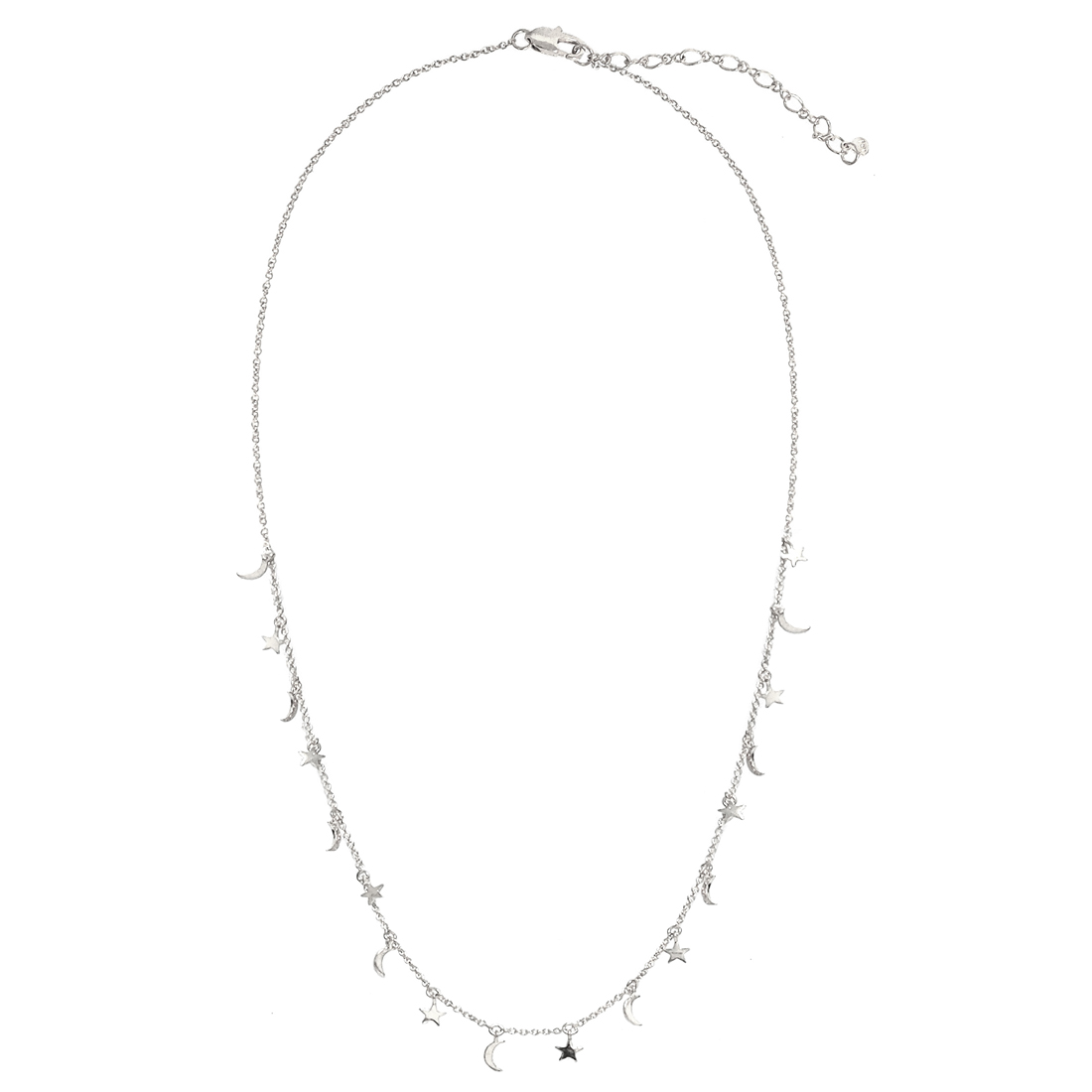 Tai Star and Moon Charm Necklace