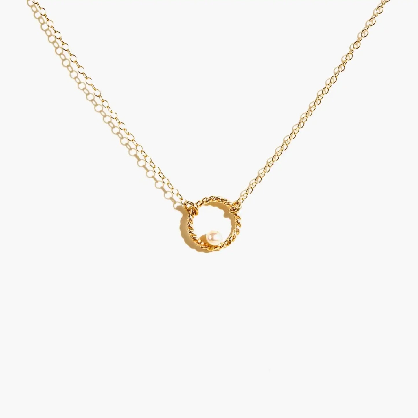 Able Milani Rope Pearl Necklace