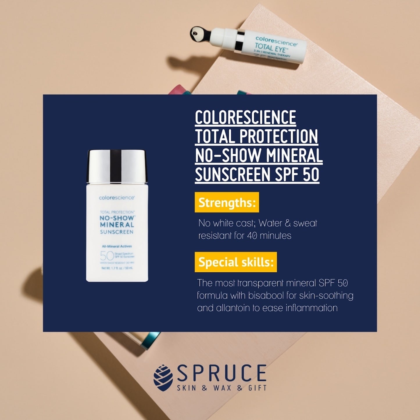 CS No Show SPF 50 - Retail size