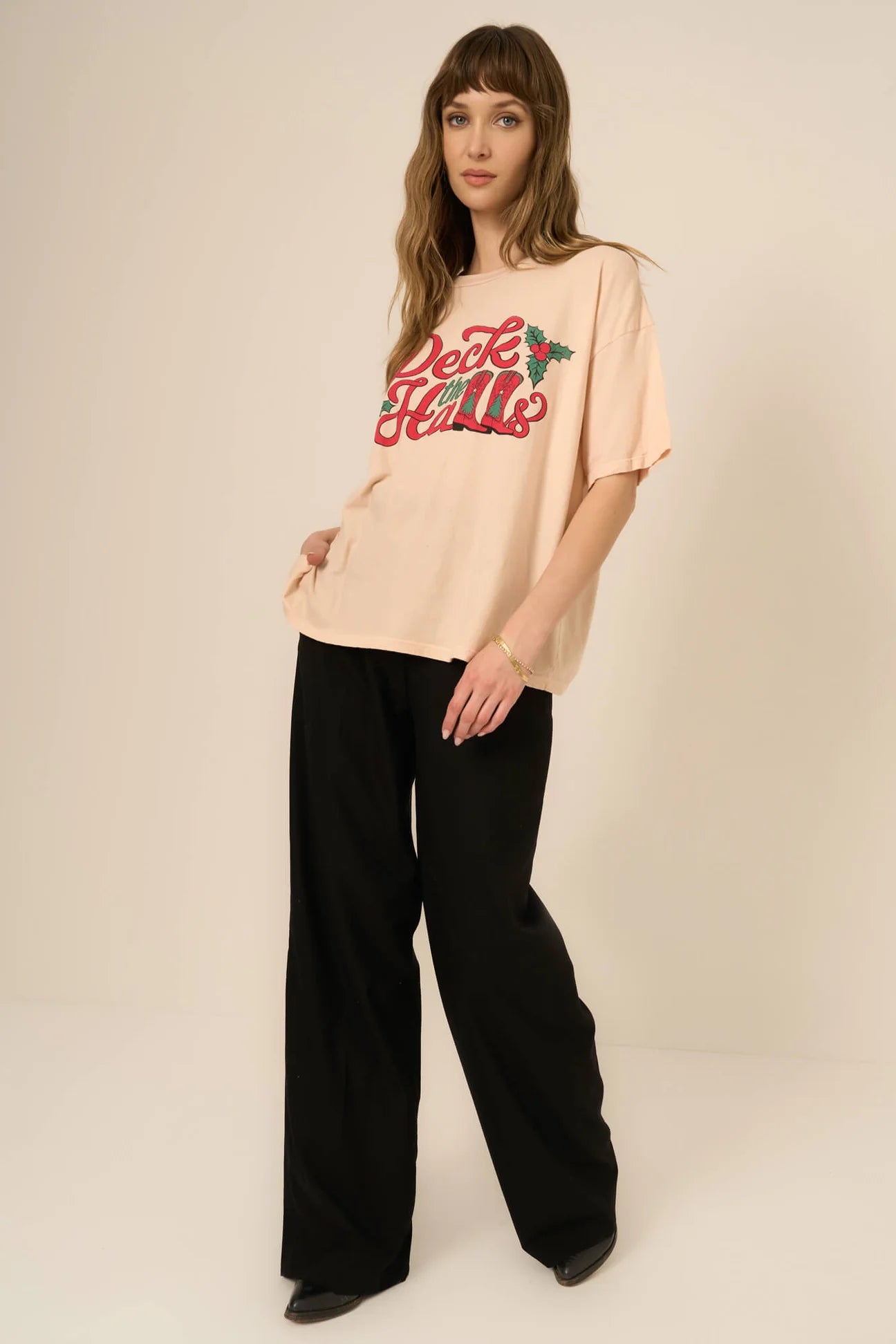 PST Deck the Halls Perfect BF Tee