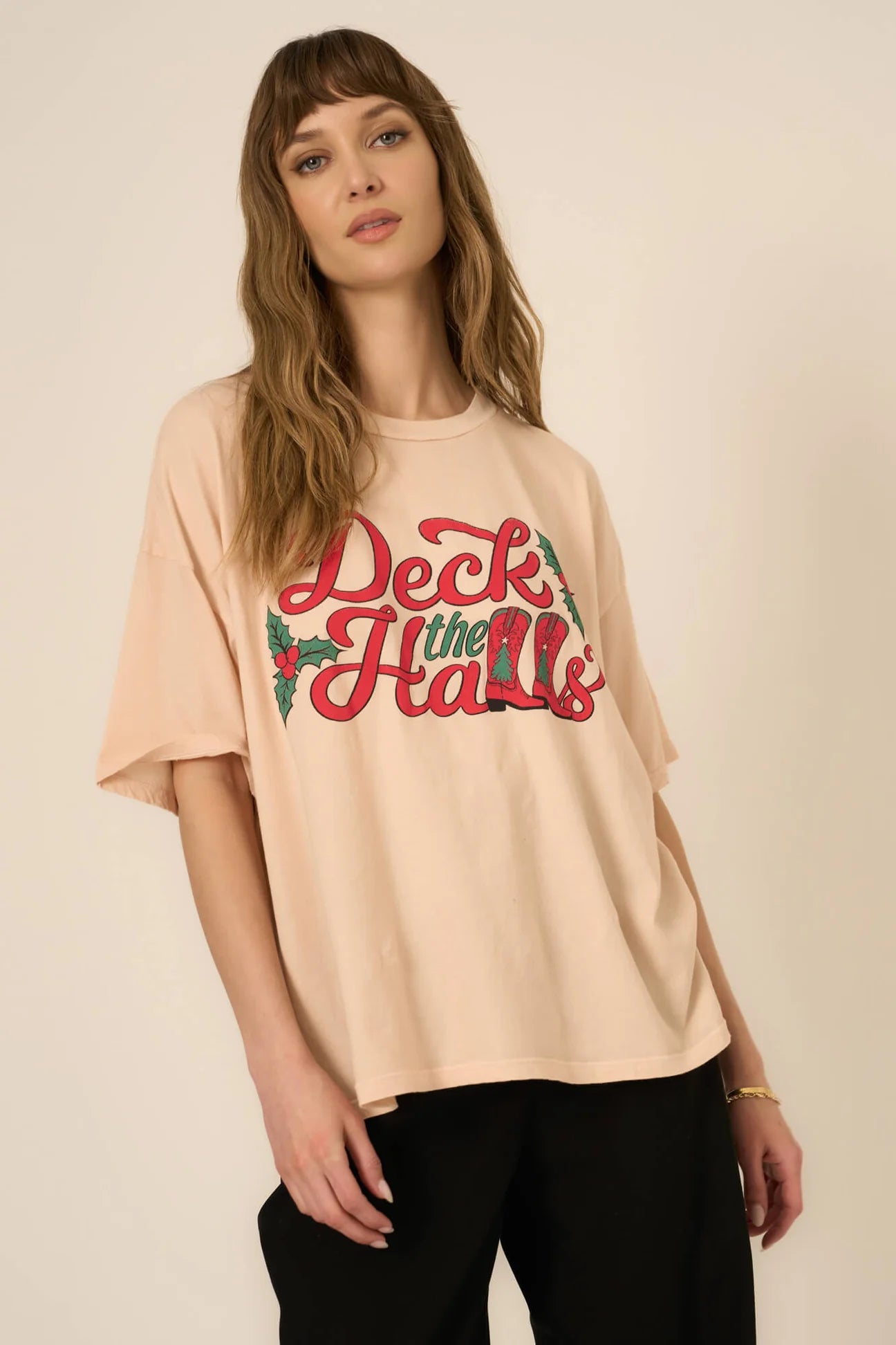 PST Deck the Halls Perfect BF Tee