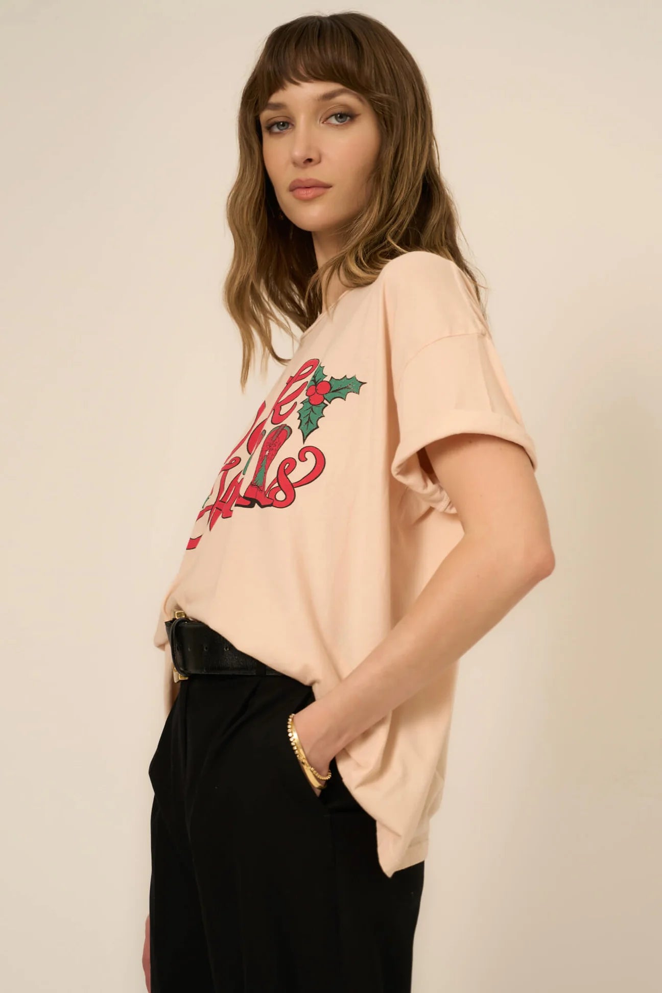 PST Deck the Halls Perfect BF Tee