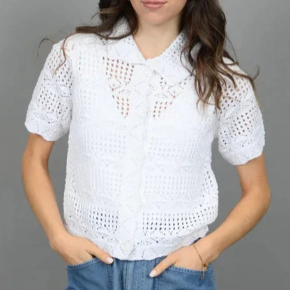 RD Della S/S Shirt Neck Bolero