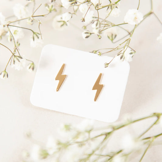 Tasi Lightning Bolt Studs