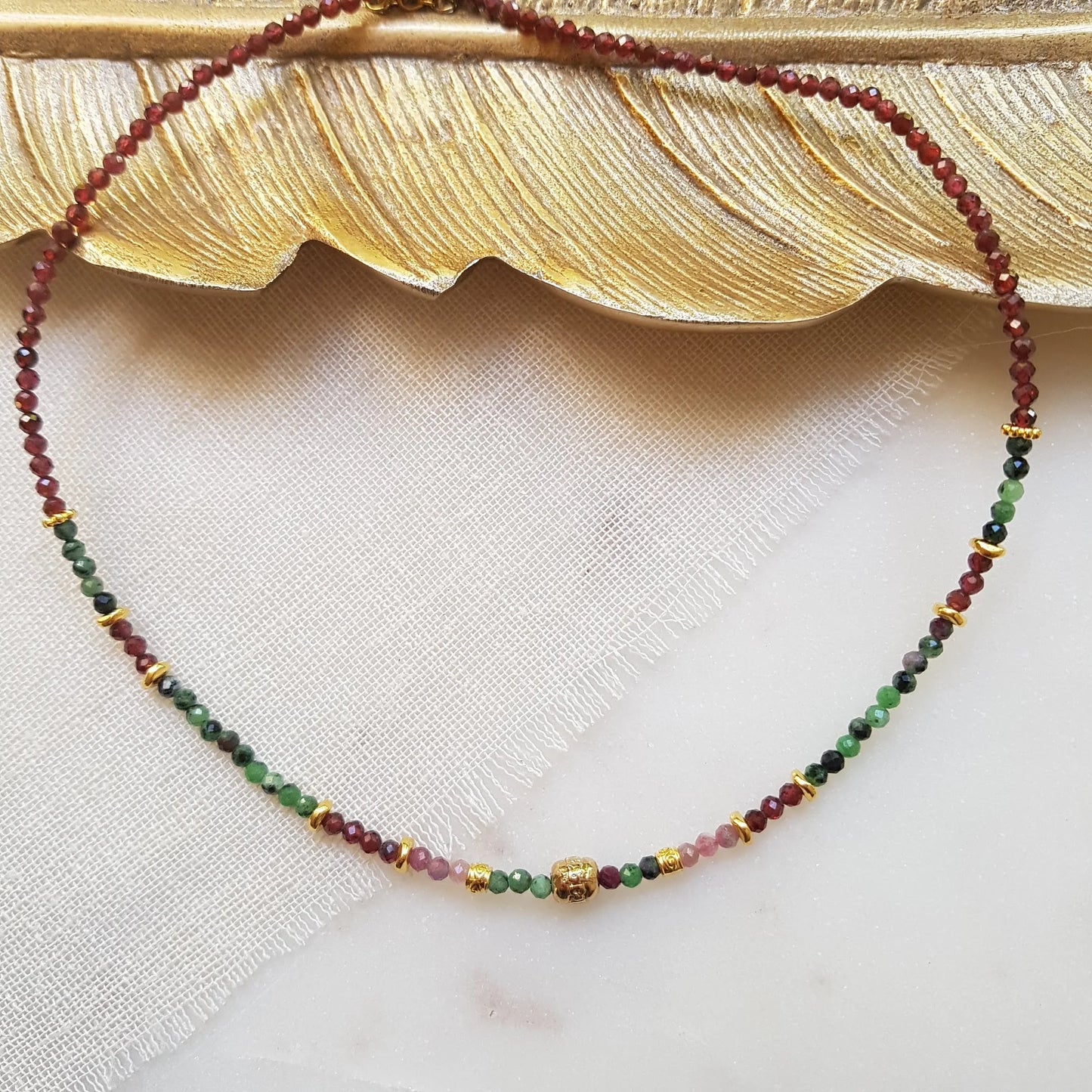 GG Garnet Ruby Talia Necklace