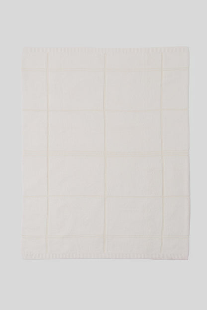 BD CC Cotton Tonal Plaid Throw