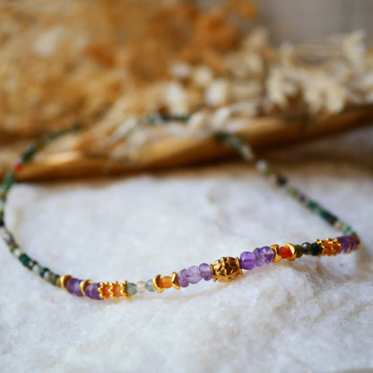 GG Sangh Indian Agate Necklace