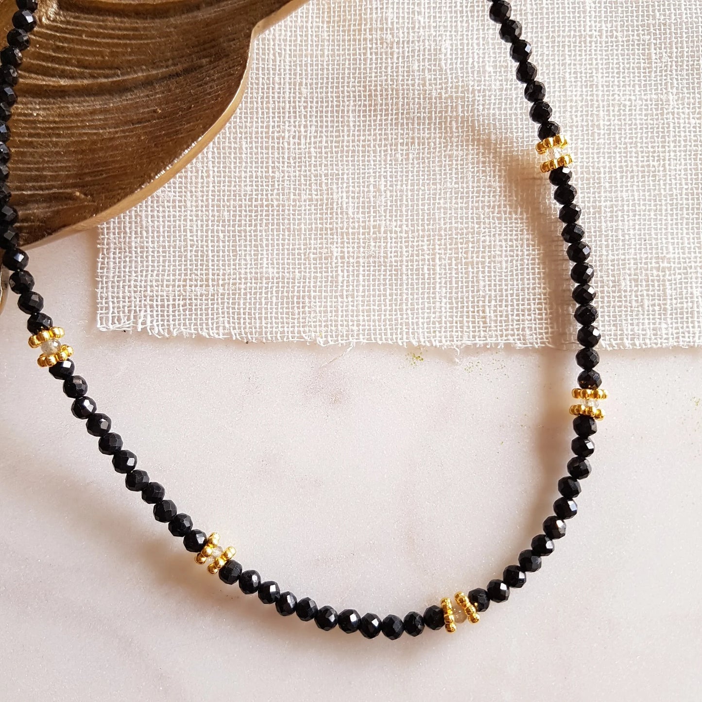 GG Paola Black Tourmaline Necklace