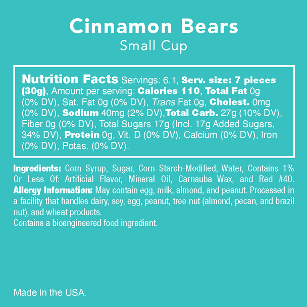 CC Cinnamon Gummy Bears