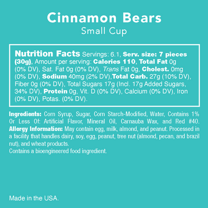 CC Cinnamon Gummy Bears