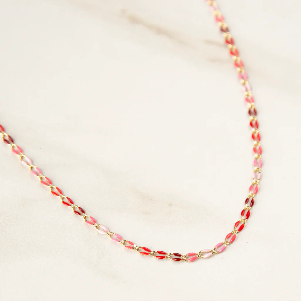 Tasi Colorful Chain Necklace