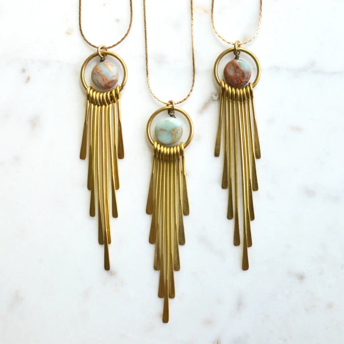 KJ Aurelia Fringe Necklace