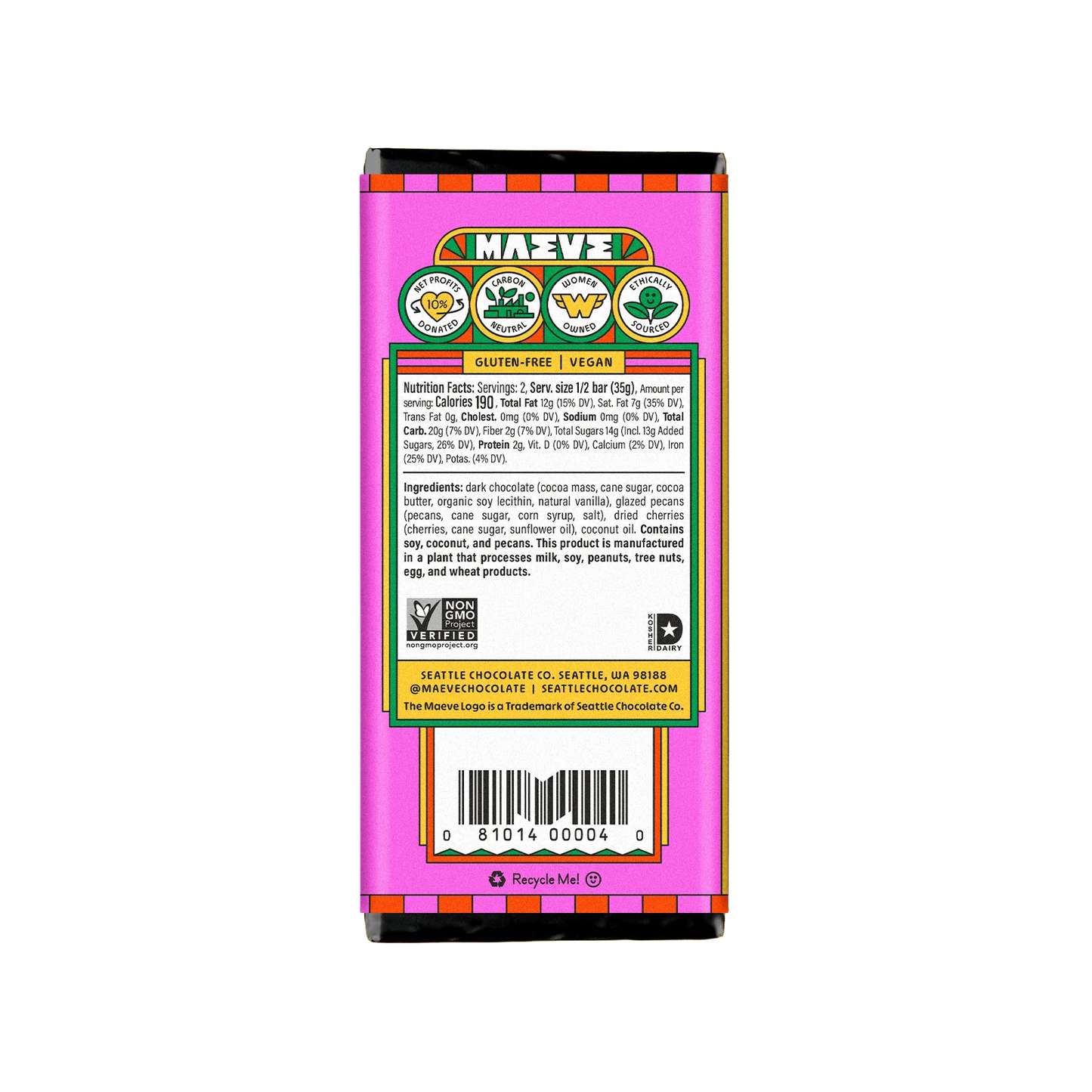 Maeve Rainier Cherry Bar