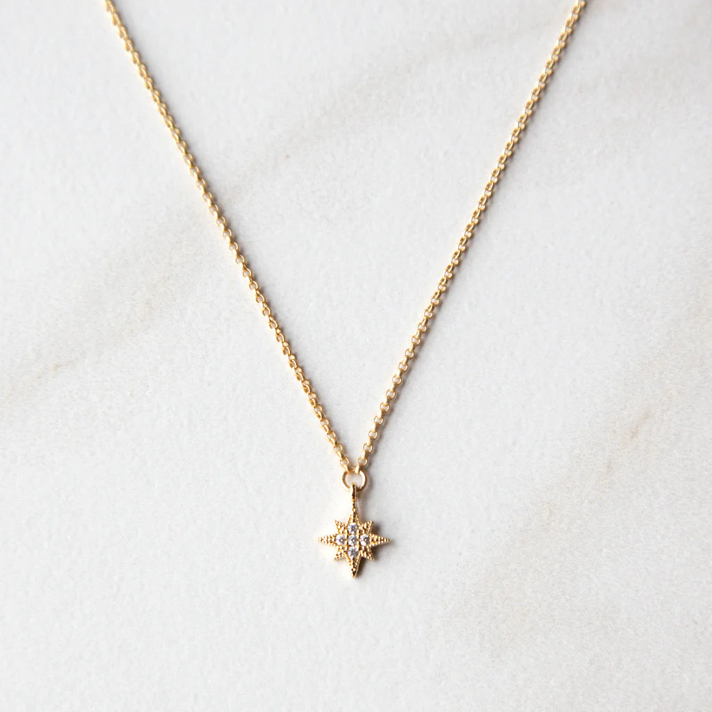 Tasi Crystal Star Necklace