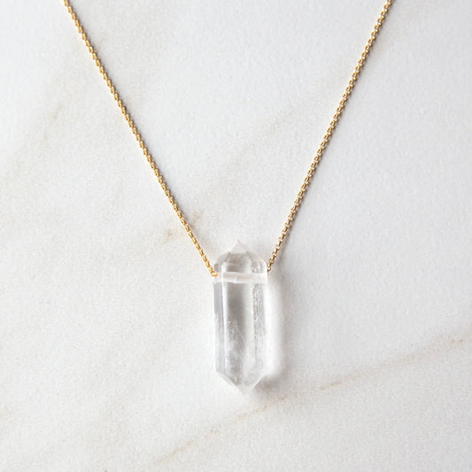 Tasi Crystal Slider Necklace