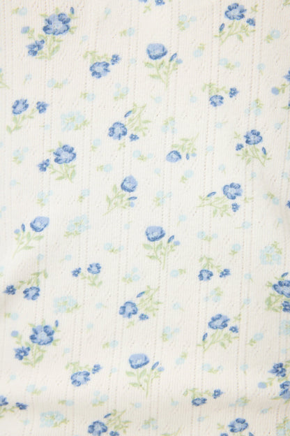 PJS More Amour Ditsy Floral Pointelle Pant