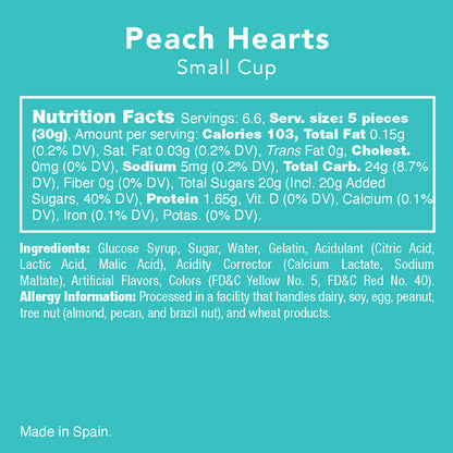 CC Peach Heart Gummies