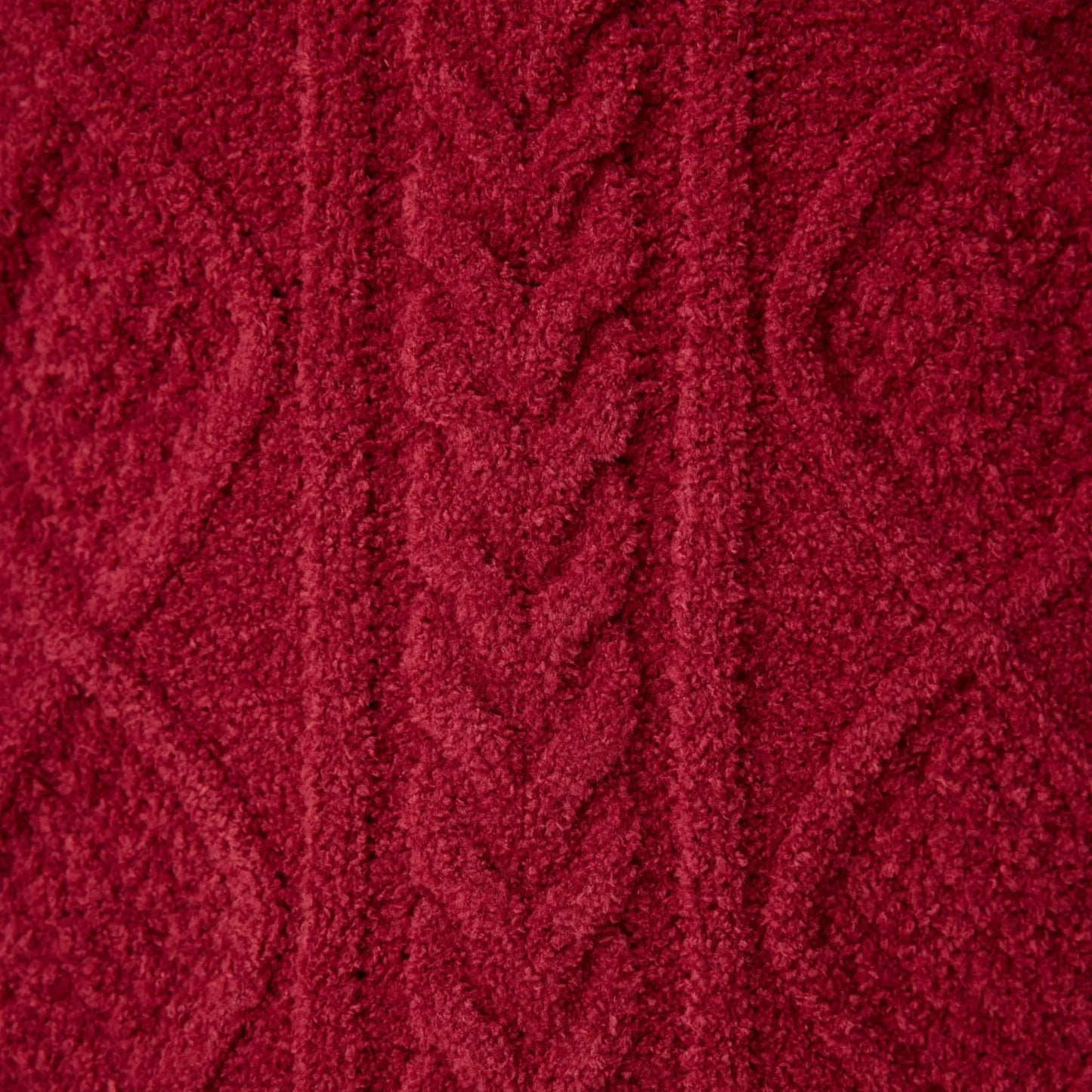 PJS Cozy Chenille Cable Knit L/s