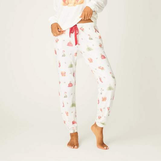 PJS Feline Festive Banded Pant