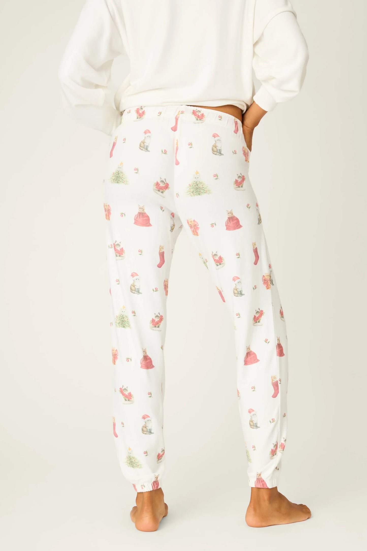 PJS Feline Festive Banded Pant