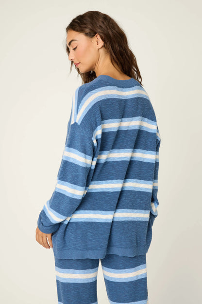 PJS More Amour Striped Long Sleeve