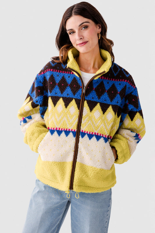 RD Whistler Sherpa Front Zip Jacket