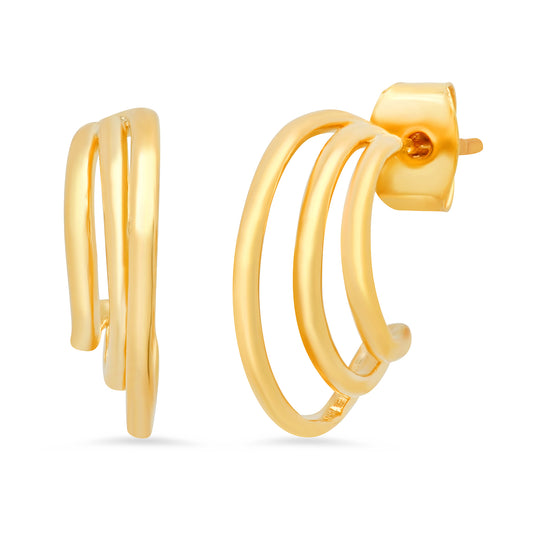 TAI Gold Cage Studs
