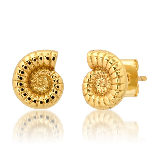 Tai Spiral Shell Studs