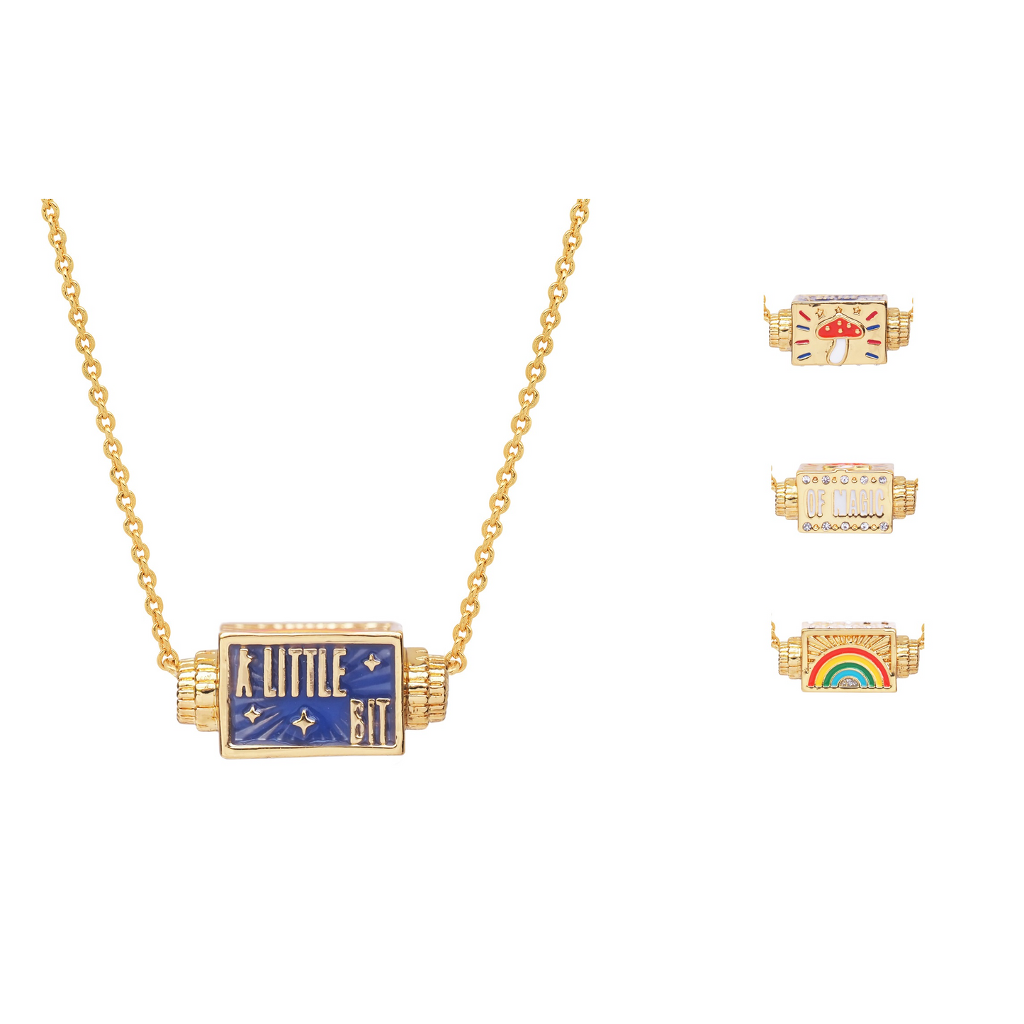 Tai To The Moon and Back Spinner Necklace