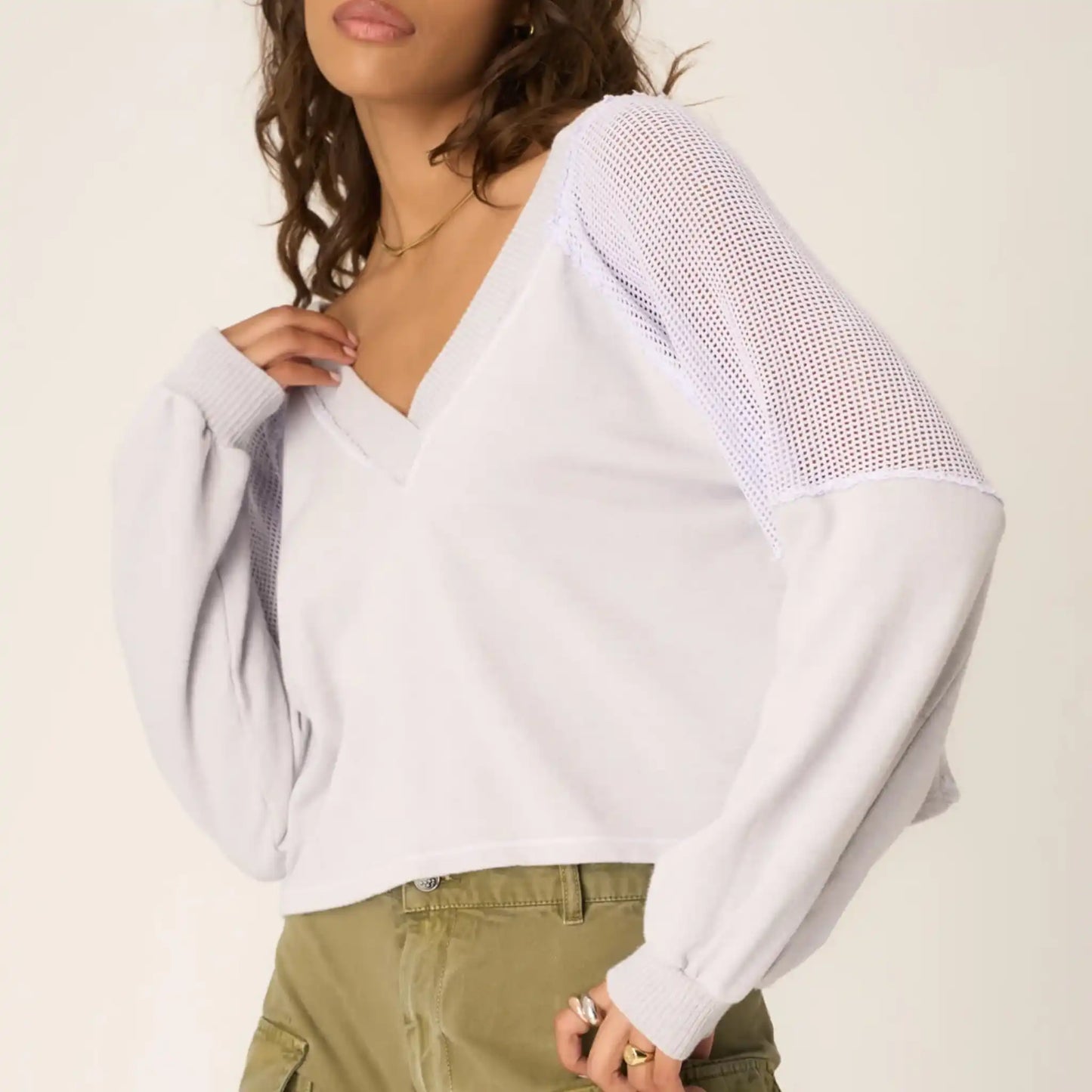 PST Harley Seamed V-Neck Pullover