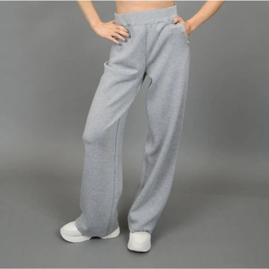 RD Victoria Melange Pull On Wide Leg Pant