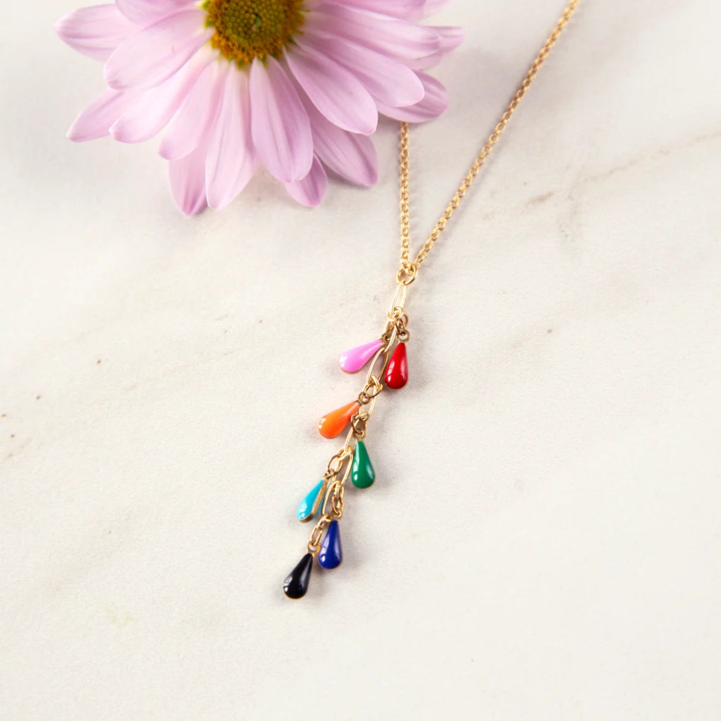 Tasi Jessie Necklace (Teardrop)