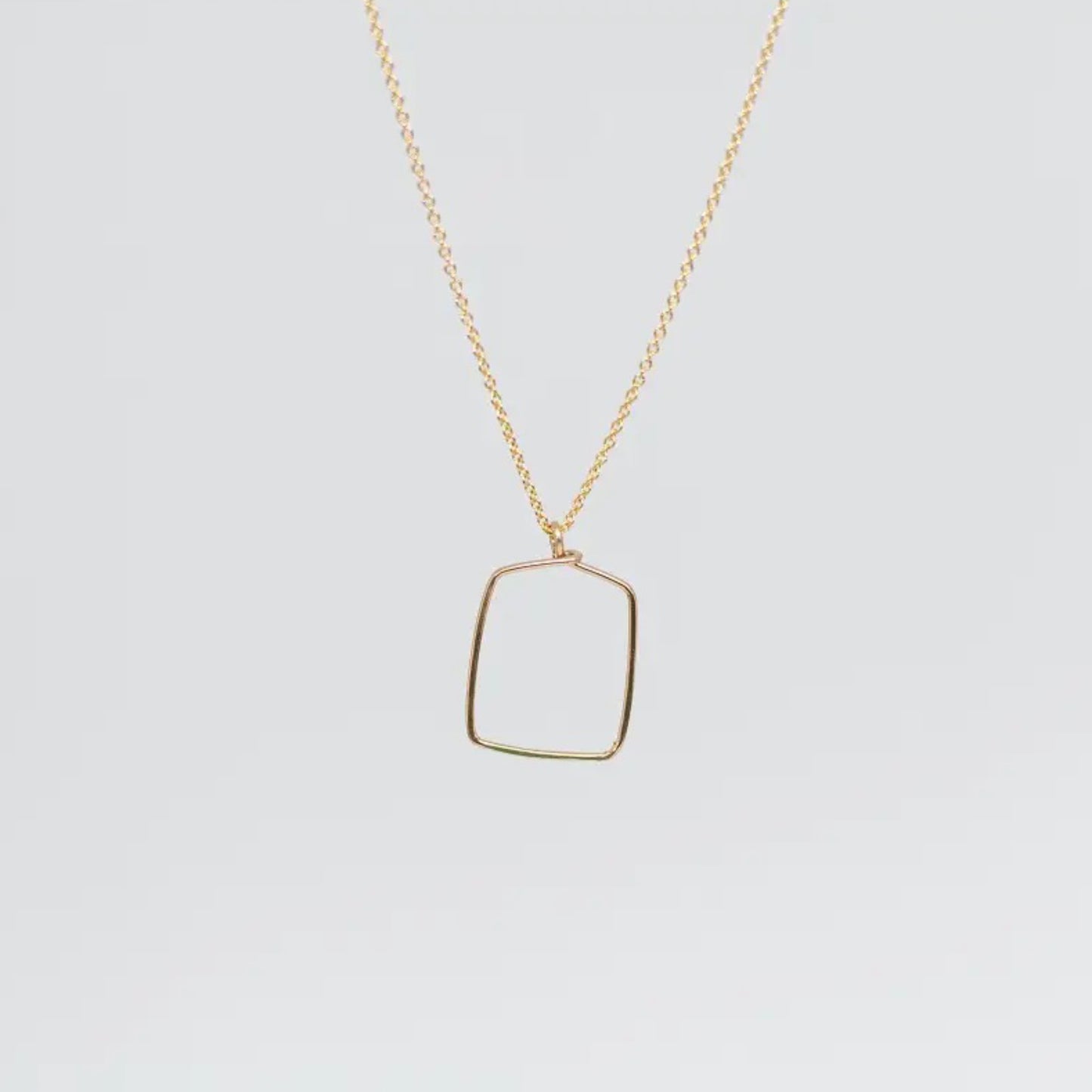 TW Shapes Necklace - Rectangle