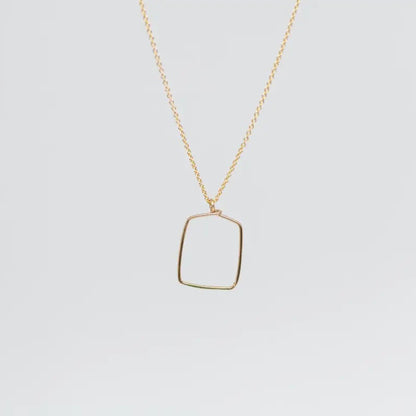 TW Shapes Necklace - Rectangle