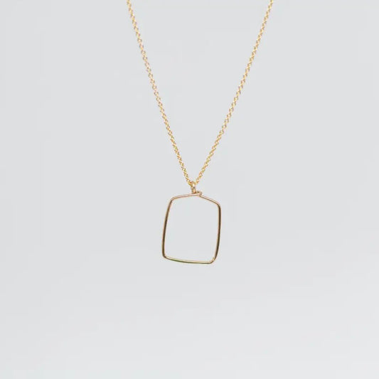 TW Shapes Necklace - Rectangle