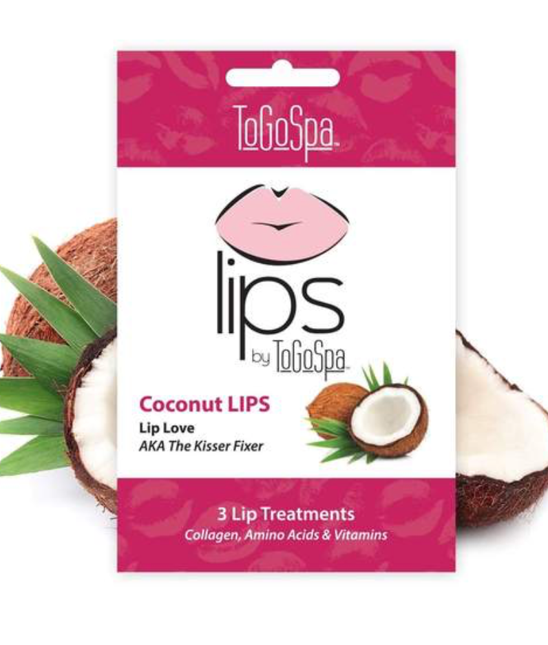 ToGoSpa 3-Pack Lip Masks