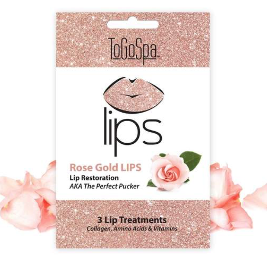 ToGoSpa 3-Pack Lip Masks